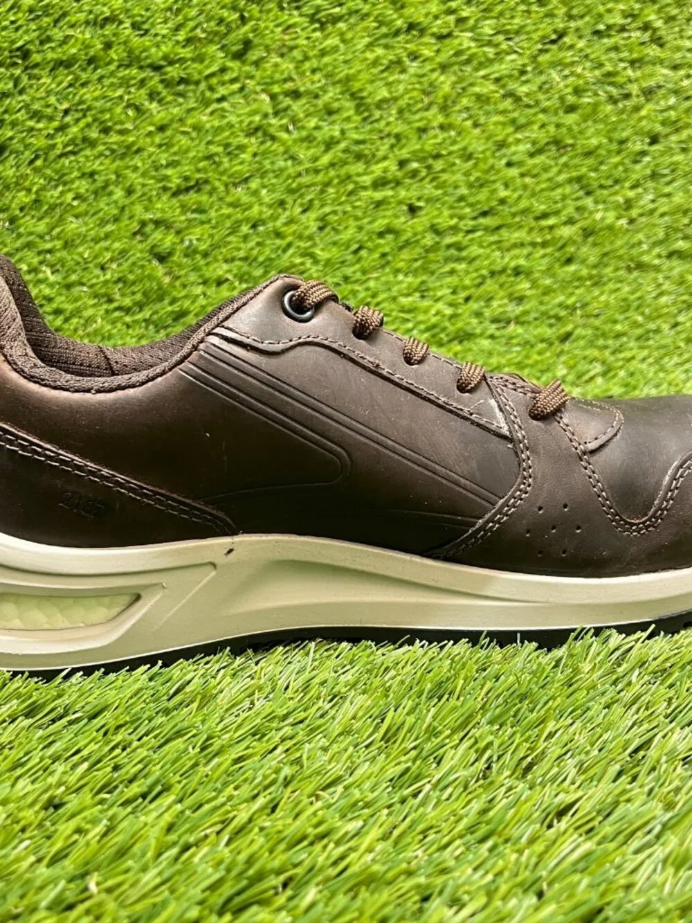 Voran SportSafe Energy 810M Mens Size 8.5 Brown Composite Toe‎ Safety Work Shoes